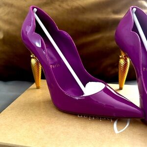 Christian Louboutin Purple Lipchick Pump